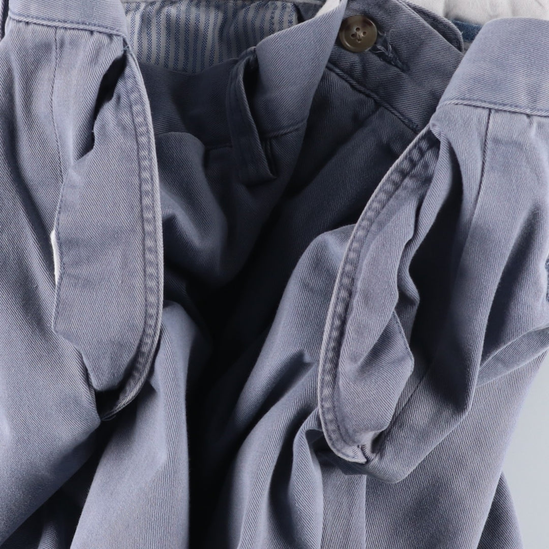 Ralph Lauren POLO RALPH LAUREN CLASSIC FIT Chino Pants, Made in Sri Lanka, Men's Size W33 (approx.) cotton Blue type light blue Vintage Second Hand