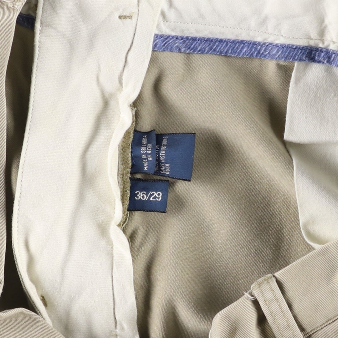 Ralph Lauren POLO by Ralph Lauren CLASSIC FIT Chino Pants, Men's W37 (approx.) cotton Beige type Vintage Second Hand