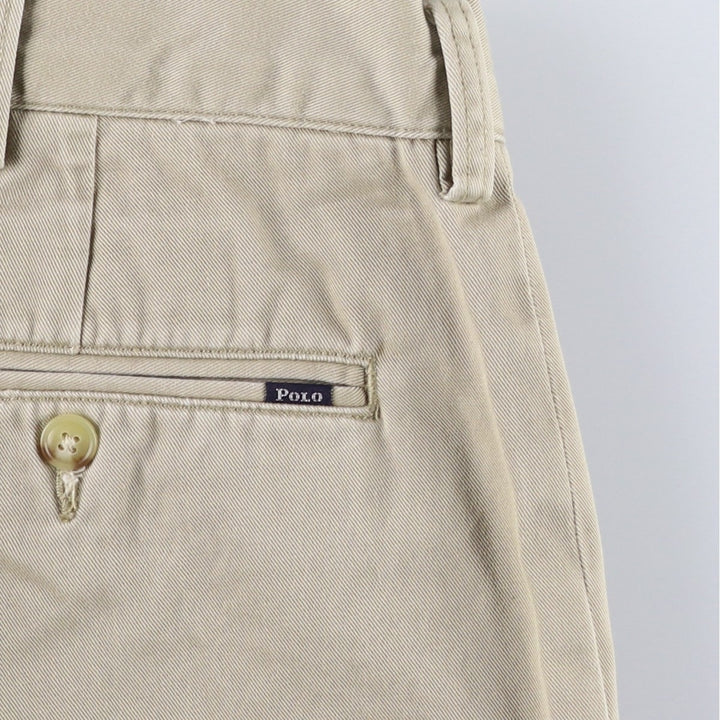 Ralph Lauren POLO by Ralph Lauren CLASSIC FIT Chino Pants, Men's W37 (approx.) cotton Beige type Vintage Second Hand