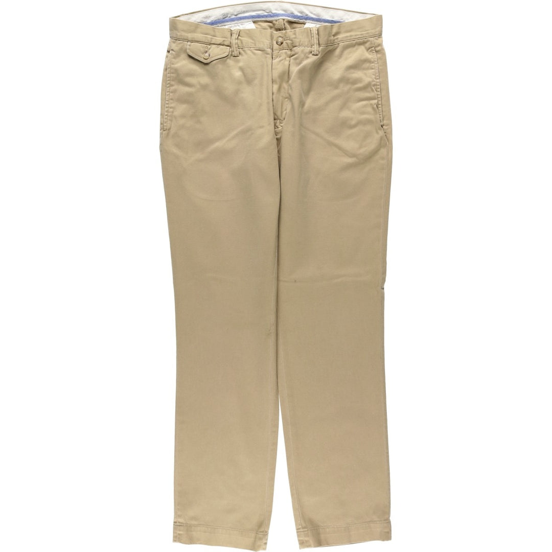 ~90'S Ralph Lauren POLO RALPH LAUREN STRAIGHT FIT Chino Pants Men's W35 (approx.) Vintage cotton Beige type Vintage Second Hand