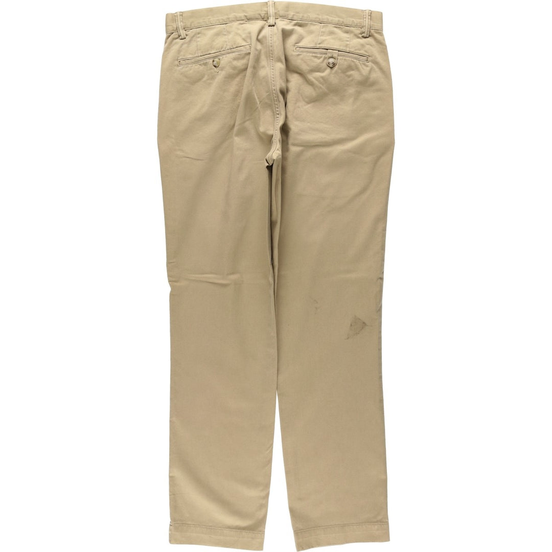 ~90'S Ralph Lauren POLO RALPH LAUREN STRAIGHT FIT Chino Pants Men's W35 (approx.) Vintage cotton Beige type Vintage Second Hand