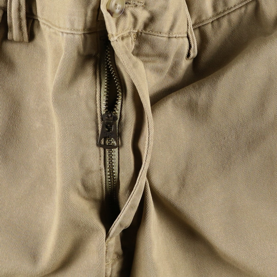 ~90'S Ralph Lauren POLO RALPH LAUREN STRAIGHT FIT Chino Pants Men's W35 (approx.) Vintage cotton Beige type Vintage Second Hand