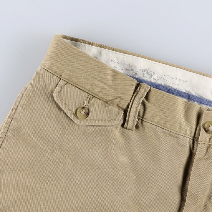 ~90'S Ralph Lauren POLO RALPH LAUREN STRAIGHT FIT Chino Pants Men's W35 (approx.) Vintage cotton Beige type Vintage Second Hand