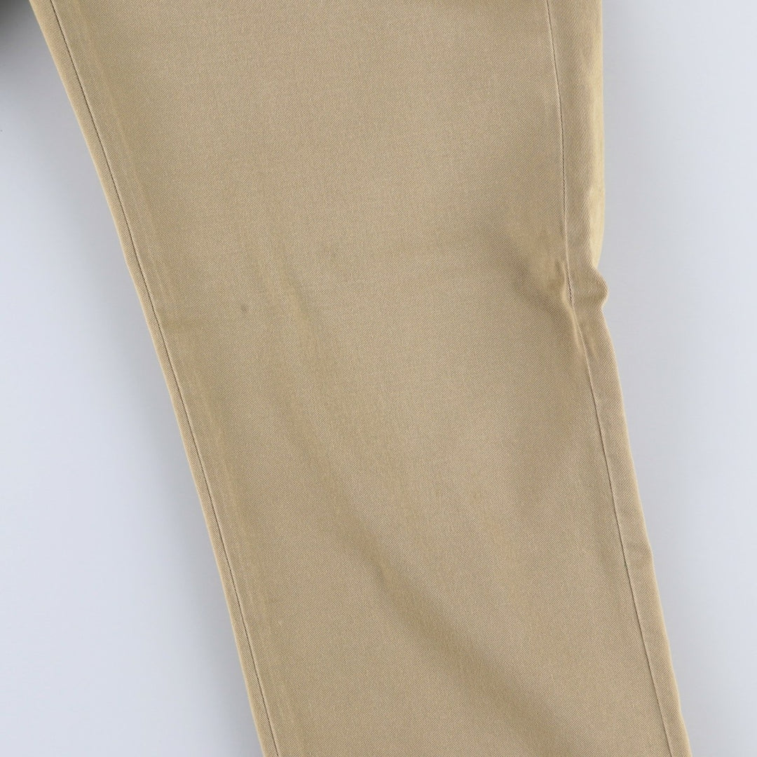 ~90'S Ralph Lauren POLO RALPH LAUREN STRAIGHT FIT Chino Pants Men's W35 (approx.) Vintage cotton Beige type Vintage Second Hand