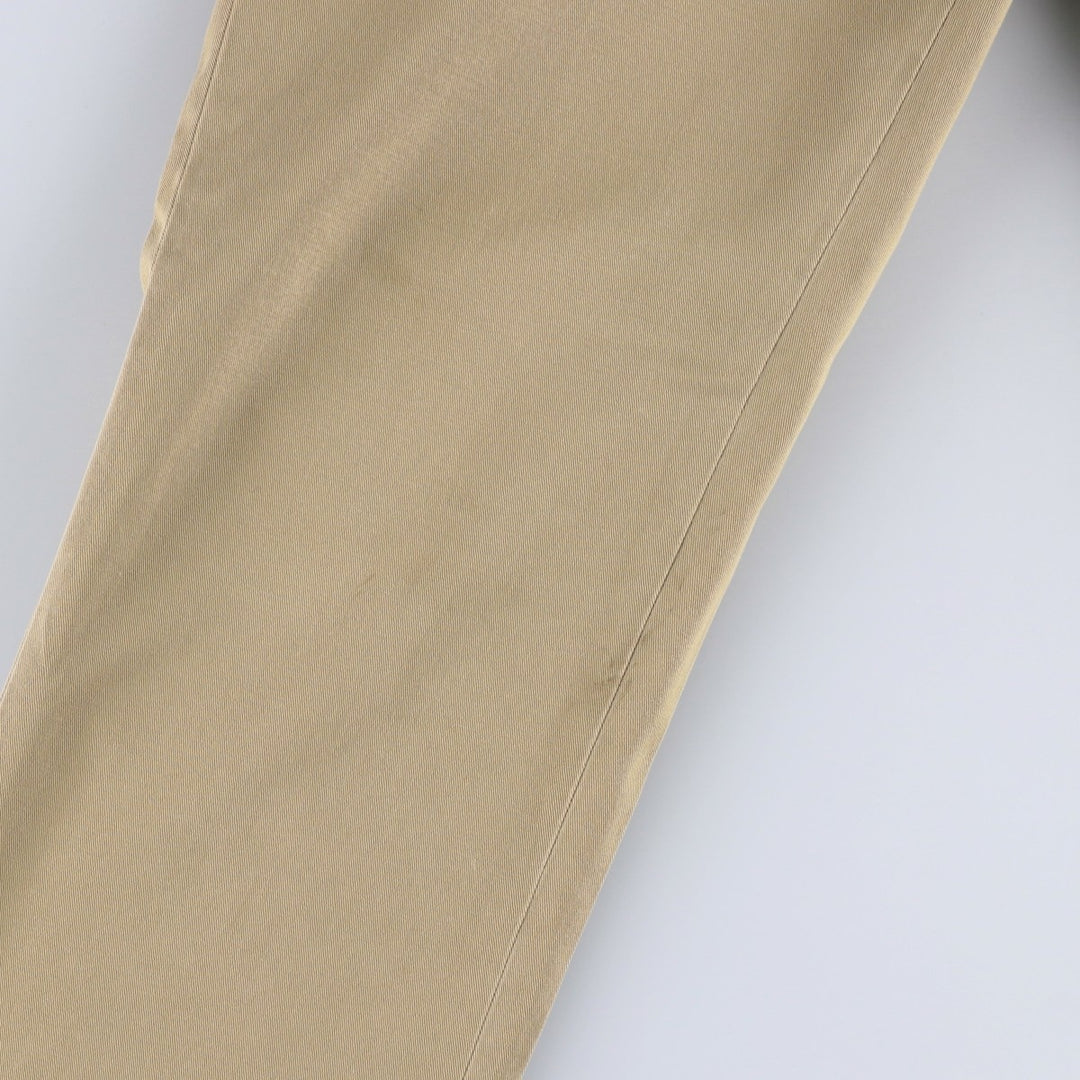 ~90'S Ralph Lauren POLO RALPH LAUREN STRAIGHT FIT Chino Pants Men's W35 (approx.) Vintage cotton Beige type Vintage Second Hand