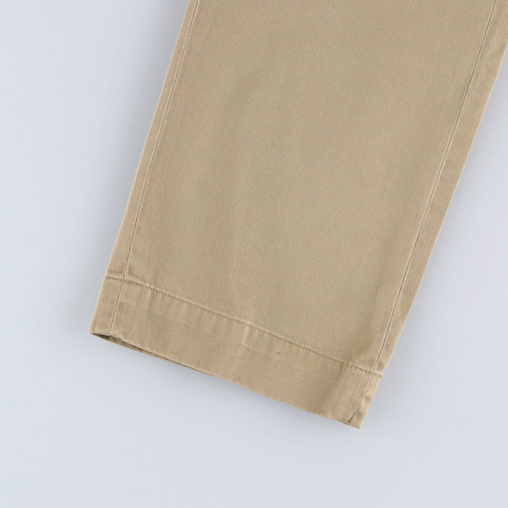 ~90'S Ralph Lauren POLO RALPH LAUREN STRAIGHT FIT Chino Pants Men's W35 (approx.) Vintage cotton Beige type Vintage Second Hand