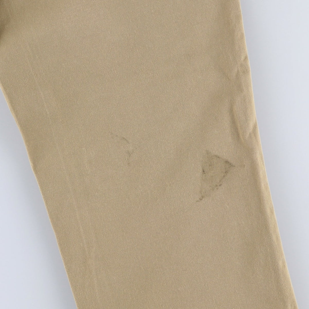 ~90'S Ralph Lauren POLO RALPH LAUREN STRAIGHT FIT Chino Pants Men's W35 (approx.) Vintage cotton Beige type Vintage Second Hand