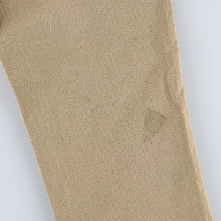 ~90'S Ralph Lauren POLO RALPH LAUREN STRAIGHT FIT Chino Pants Men's W35 (approx.) Vintage cotton Beige type Vintage Second Hand