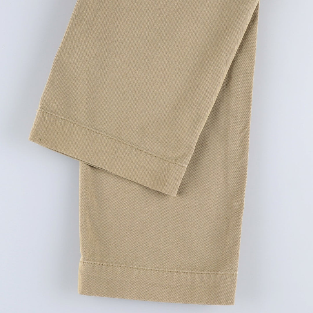 ~90'S Ralph Lauren POLO RALPH LAUREN STRAIGHT FIT Chino Pants Men's W35 (approx.) Vintage cotton Beige type Vintage Second Hand