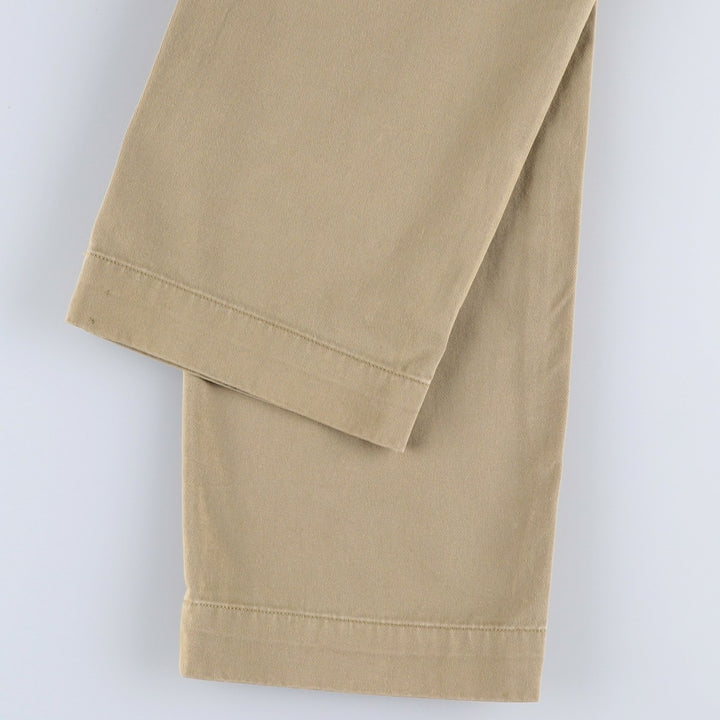 ~90'S Ralph Lauren POLO RALPH LAUREN STRAIGHT FIT Chino Pants Men's W35 (approx.) Vintage cotton Beige type Vintage Second Hand