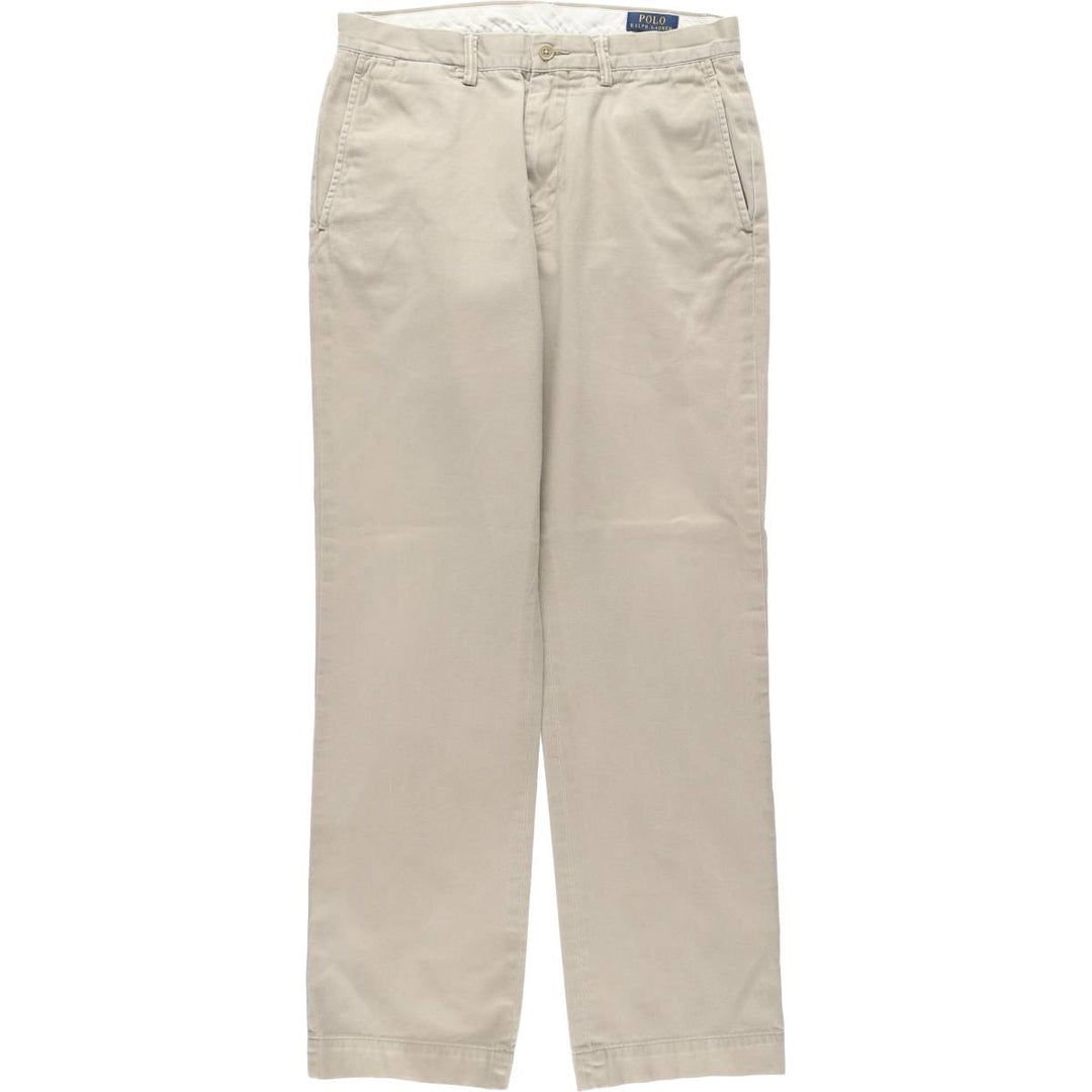 Ralph Lauren POLO RALPH LAUREN CLASSIC FIT Chino Pants, Men's Size W31 (approx.) cotton Beige type Vintage Second Hand