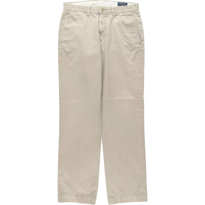 Ralph Lauren POLO RALPH LAUREN CLASSIC FIT Chino Pants, Men's Size W31 (approx.) cotton Beige type Vintage Second Hand