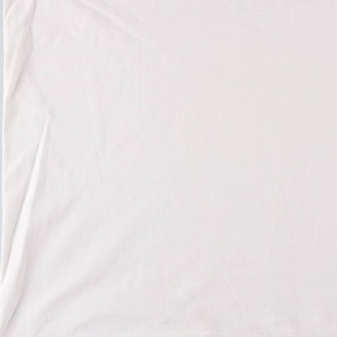 90'S Fruit of the Loom parody art t-shirt, made in USA, men's size XL equivalent, vintage. cotton white type Vintage Second Hand