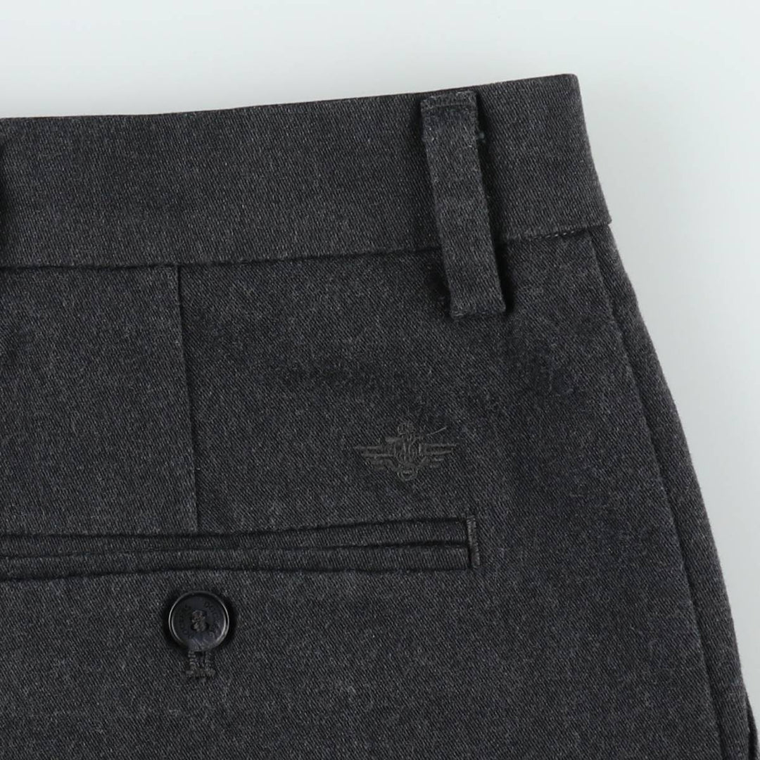 Dockers Signature Khaki Two-Pleat Slacks Pants, Men's Size W36 (approx.) cotton gray type Vintage Second Hand