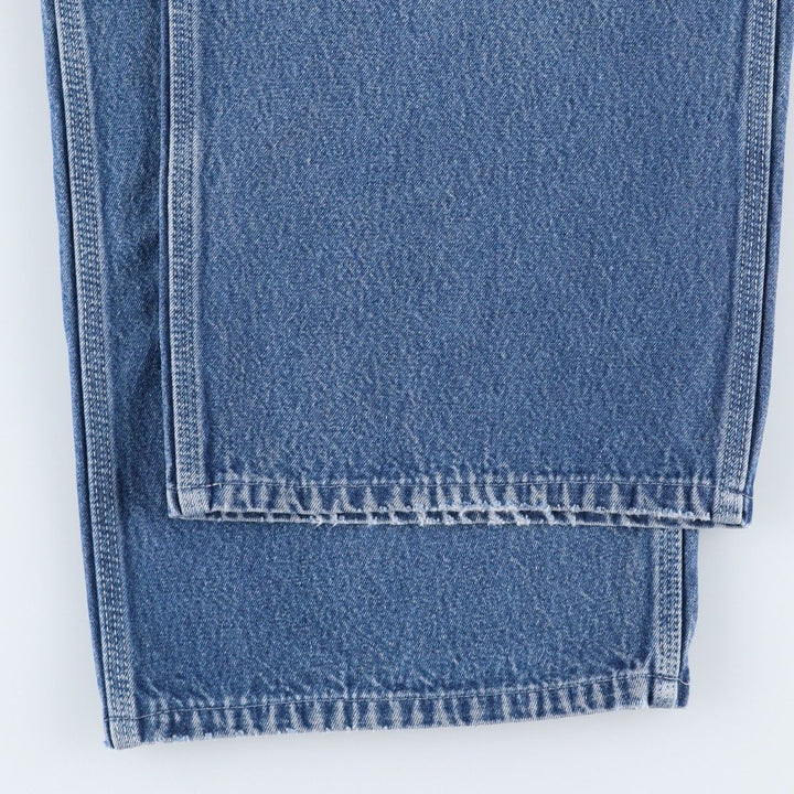 Dickies denim overalls for men, equivalent to W39 cotton Blue type light blue Vintage Second Hand