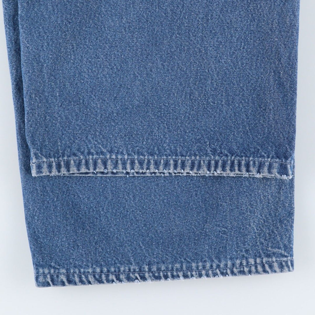 Dickies denim overalls for men, equivalent to W39 cotton Blue type light blue Vintage Second Hand