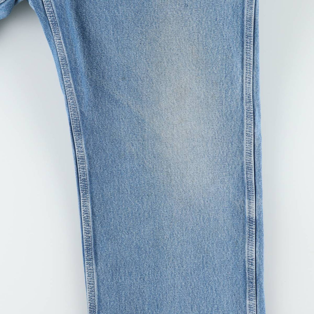 Round House denim overalls, men's size W36 (approx.) cotton blue type Vintage Second Hand