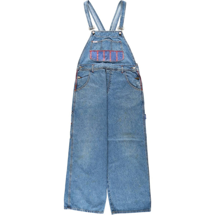 90'S Guess by Georges Marciano denim overalls, made in the USA, men's size W34 (approx.), vintage. cotton blue type Vintage Second Hand