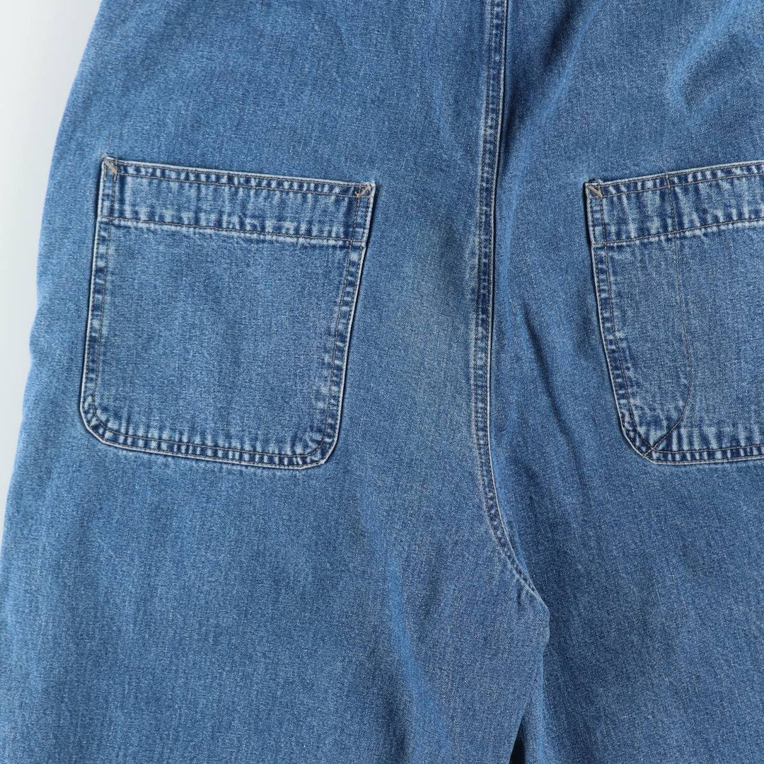 90'S GAP Old Gap Denim Overalls, Men's W38 (approx.), Vintage cotton blue type Vintage Second Hand