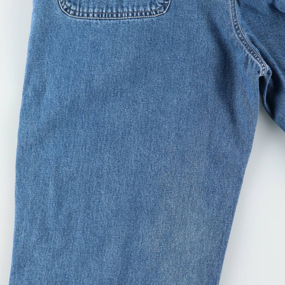 90'S GAP Old Gap Denim Overalls, Men's W38 (approx.), Vintage cotton blue type Vintage Second Hand