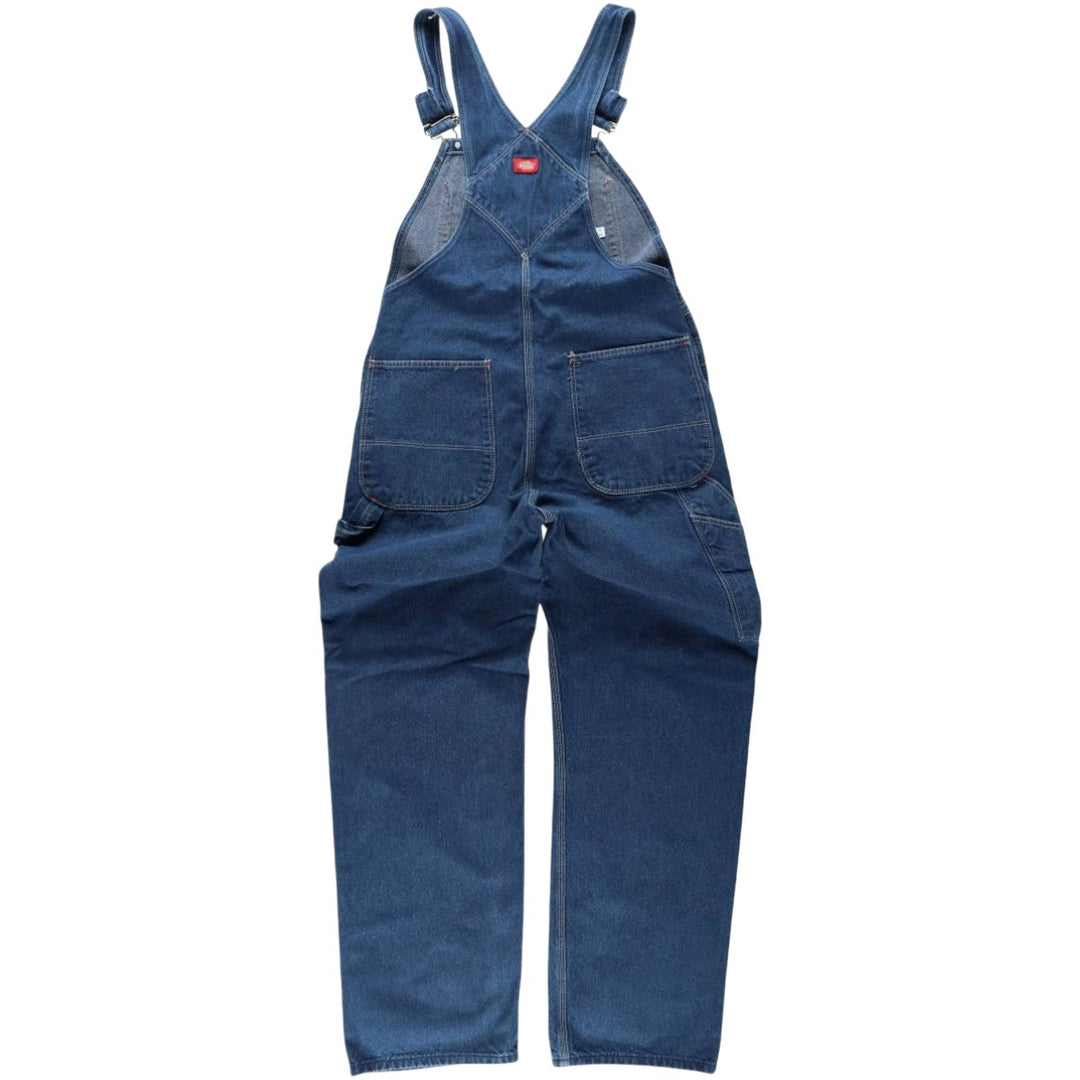 Dickies denim overalls, made in the USA, men's size W36 (approx.). cotton blue type Vintage Second Hand