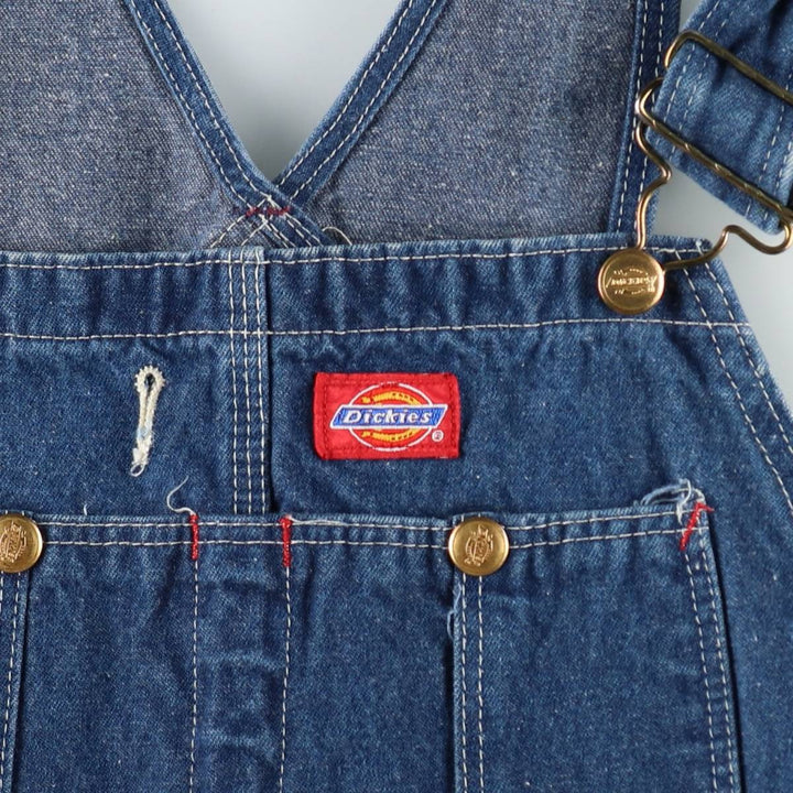 Dickies denim overalls, made in the USA, men's size W36 (approx.). cotton blue type Vintage Second Hand