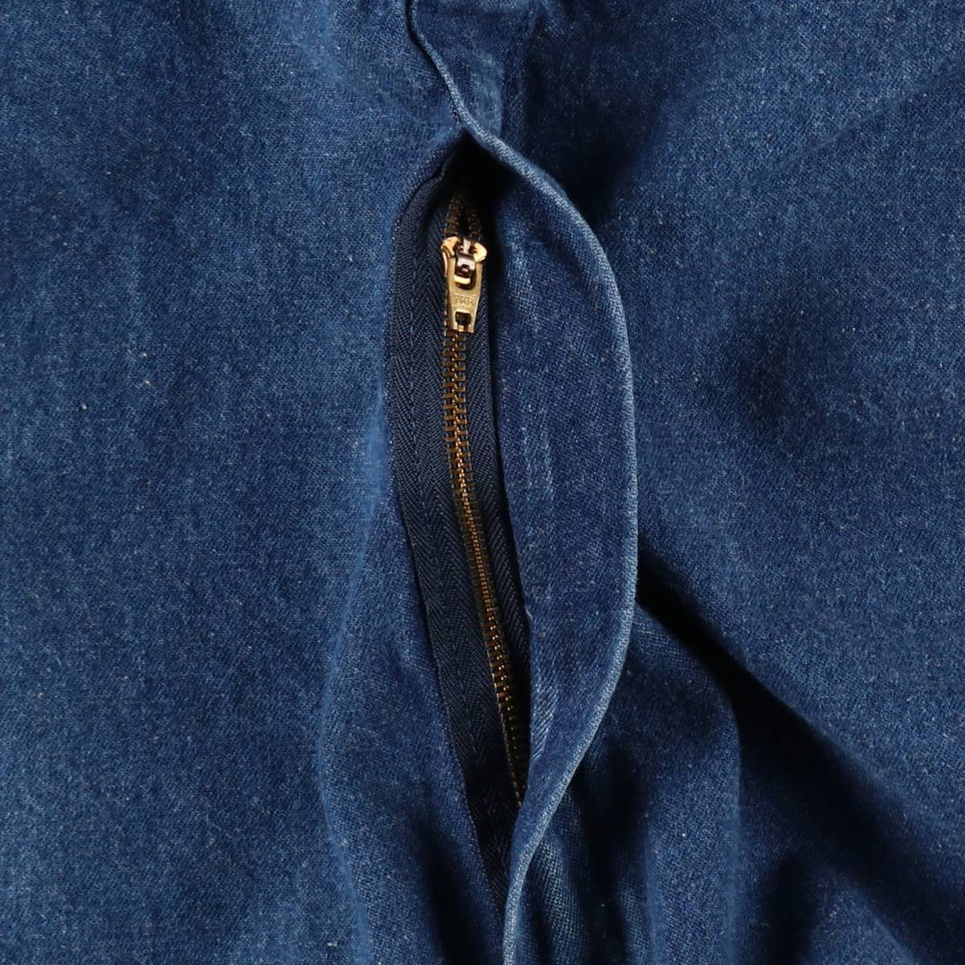 Dickies denim overalls, made in the USA, men's size W36 (approx.). cotton blue type Vintage Second Hand