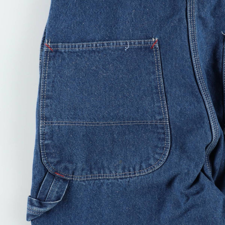 Dickies denim overalls, made in the USA, men's size W36 (approx.). cotton blue type Vintage Second Hand