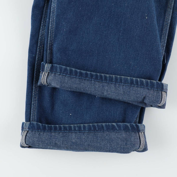 ~90'S Sears ROEBUCKS denim overalls, made in USA, men's size W40 equivalent, vintage. cotton blue type Vintage Second Hand