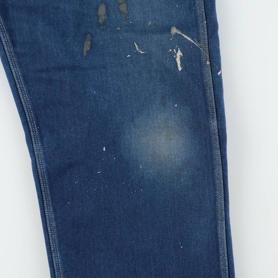 ~90'S Sears ROEBUCKS denim overalls, made in USA, men's size W40 equivalent, vintage. cotton blue type Vintage Second Hand