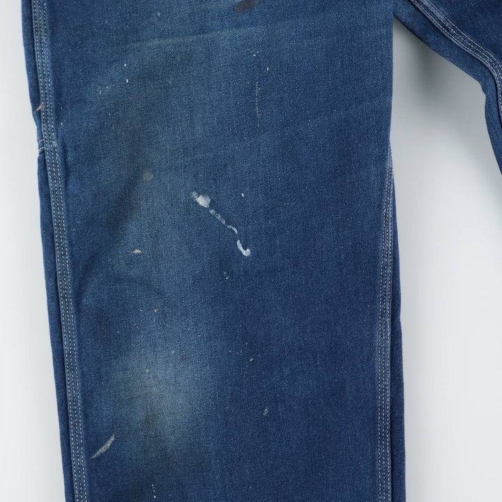 ~90'S Sears ROEBUCKS denim overalls, made in USA, men's size W40 equivalent, vintage. cotton blue type Vintage Second Hand