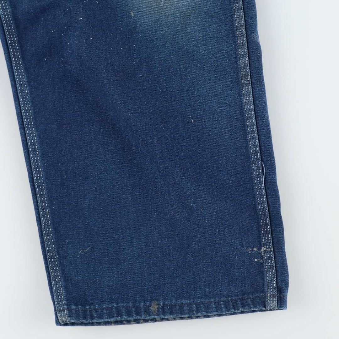 ~90'S Sears ROEBUCKS denim overalls, made in USA, men's size W40 equivalent, vintage. cotton blue type Vintage Second Hand