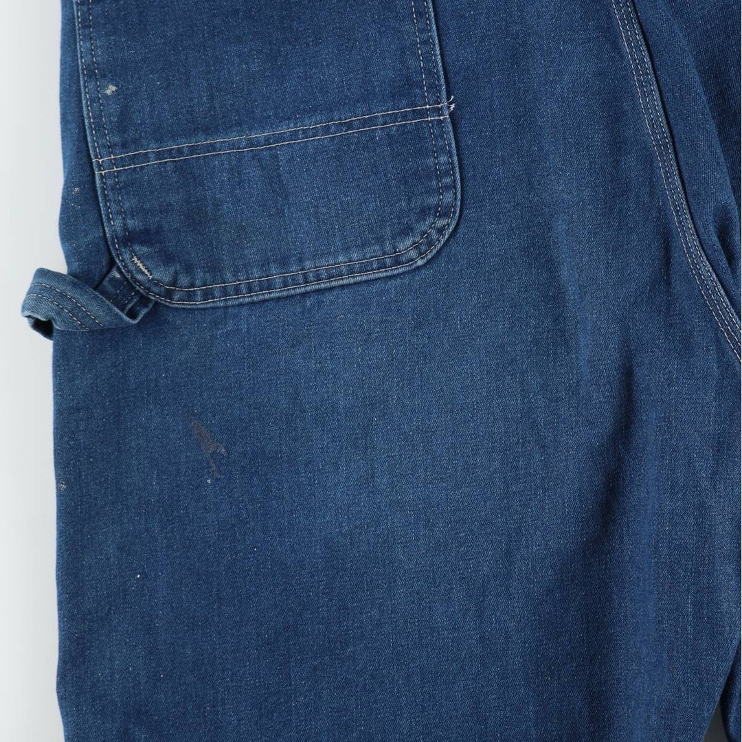 ~90'S Sears ROEBUCKS denim overalls, made in USA, men's size W40 equivalent, vintage. cotton blue type Vintage Second Hand