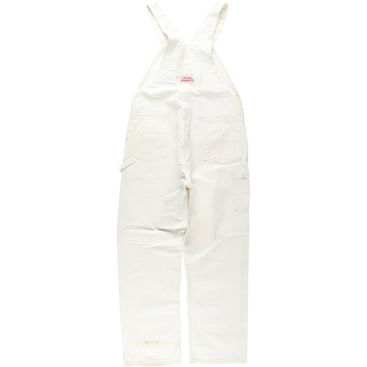 Stan Ray denim overalls, made in the USA, men's size W38 (approx.). unclear ivory Vintage Second Hand