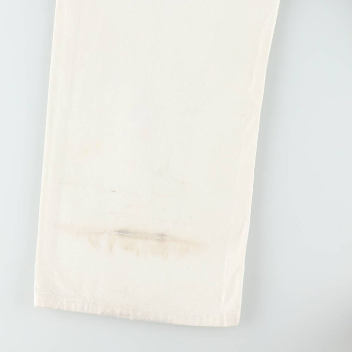 Stan Ray denim overalls, made in the USA, men's size W38 (approx.). unclear ivory Vintage Second Hand