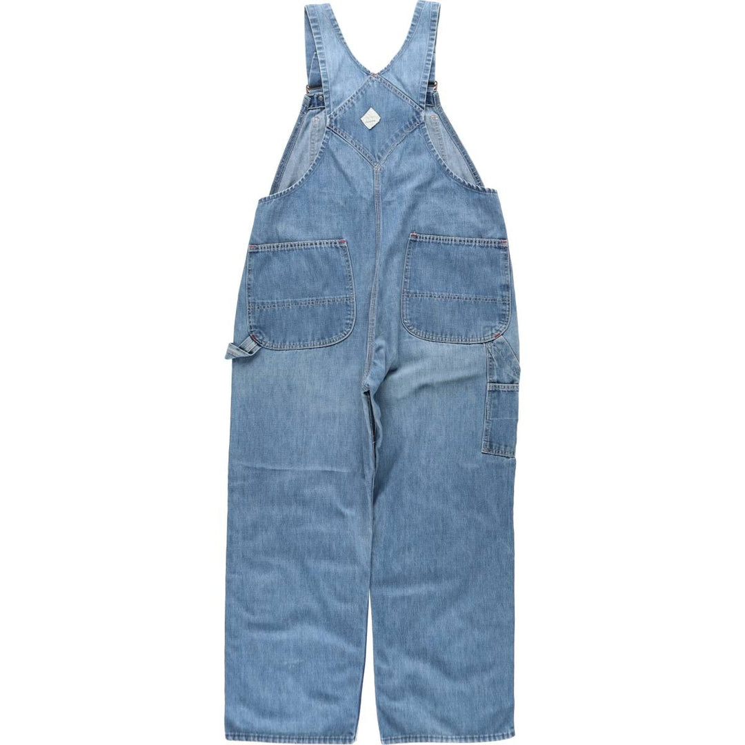 1960s-1970'S JCPenney BIG MAC denim overalls, men's size W36 (approx.), vintage. cotton blue type Vintage Second Hand