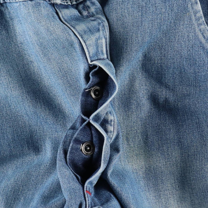 1960s-1970'S JCPenney BIG MAC denim overalls, men's size W36 (approx.), vintage. cotton blue type Vintage Second Hand