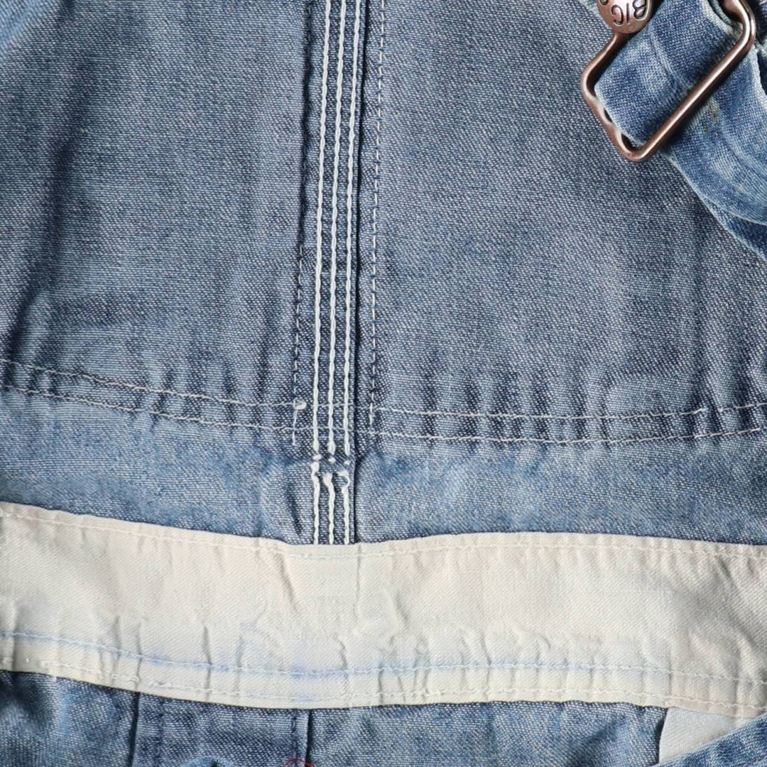 1960s-1970'S JCPenney BIG MAC denim overalls, men's size W36 (approx.), vintage. cotton blue type Vintage Second Hand