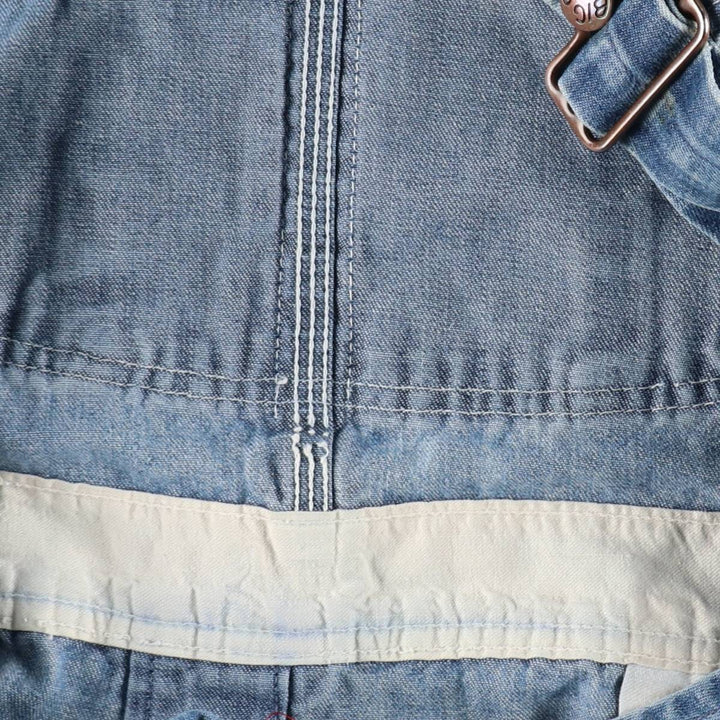 1960s-1970'S JCPenney BIG MAC denim overalls, men's size W36 (approx.), vintage. cotton blue type Vintage Second Hand