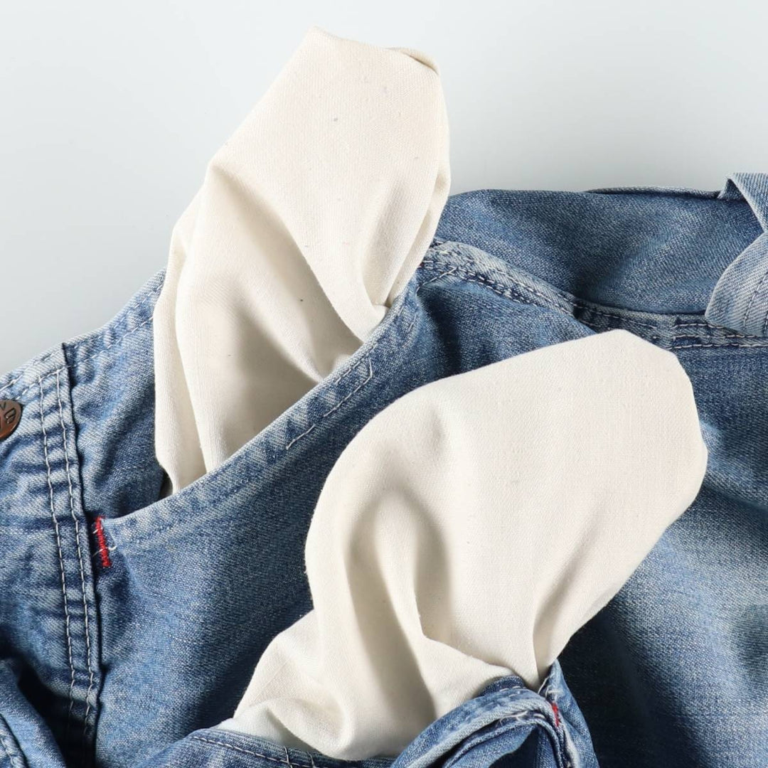 1960s-1970'S JCPenney BIG MAC denim overalls, men's size W36 (approx.), vintage. cotton blue type Vintage Second Hand