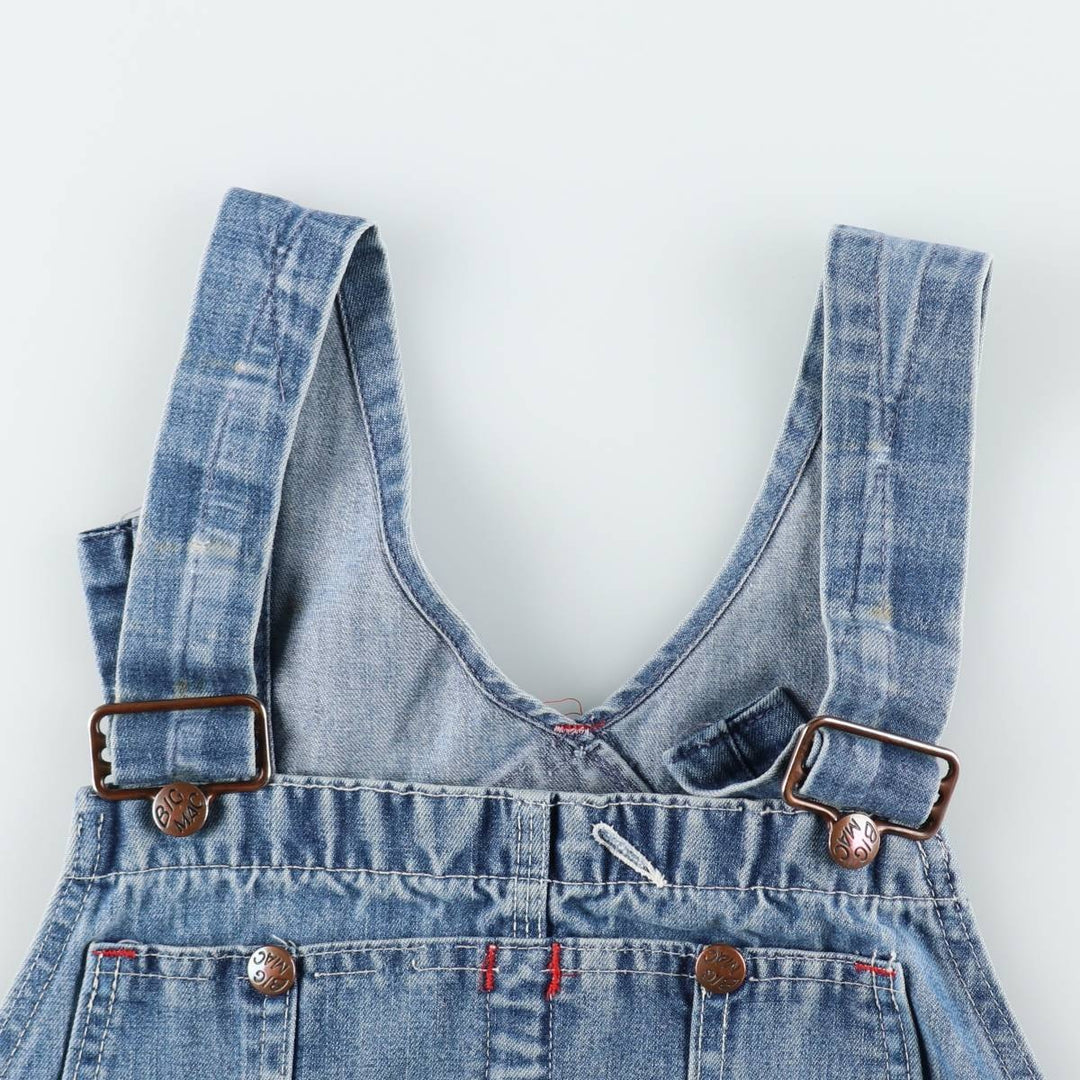 1960s-1970'S JCPenney BIG MAC denim overalls, men's size W36 (approx.), vintage. cotton blue type Vintage Second Hand