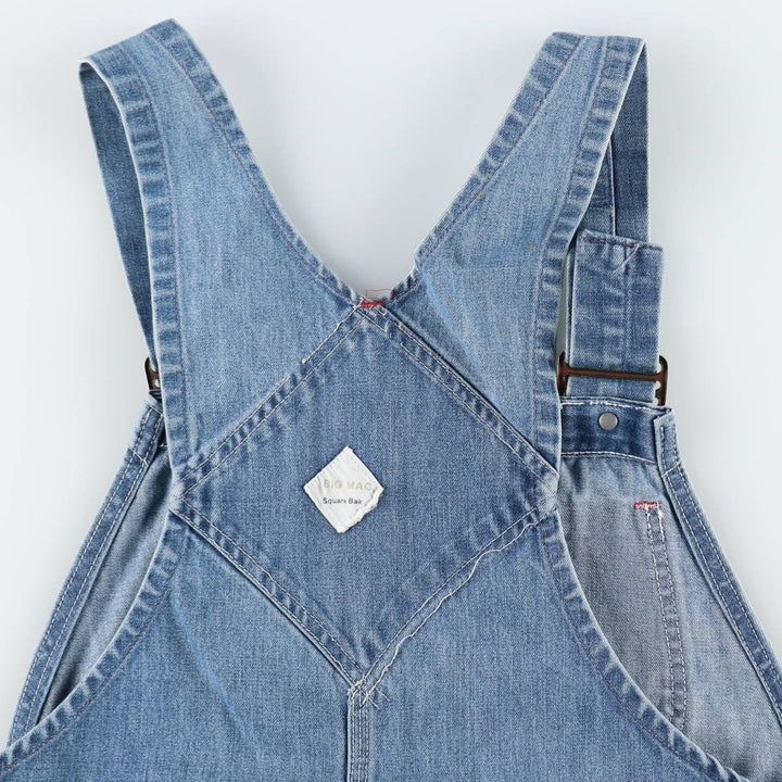 1960s-1970'S JCPenney BIG MAC denim overalls, men's size W36 (approx.), vintage. cotton blue type Vintage Second Hand