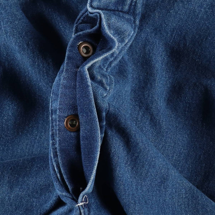 Carhartt Big Size Denim Overalls for Men (equivalent to W42) unclear blue type Vintage Second Hand