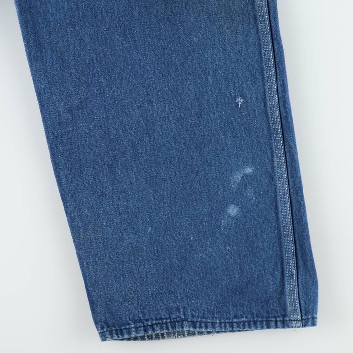 Carhartt Big Size Denim Overalls for Men (equivalent to W42) unclear blue type Vintage Second Hand