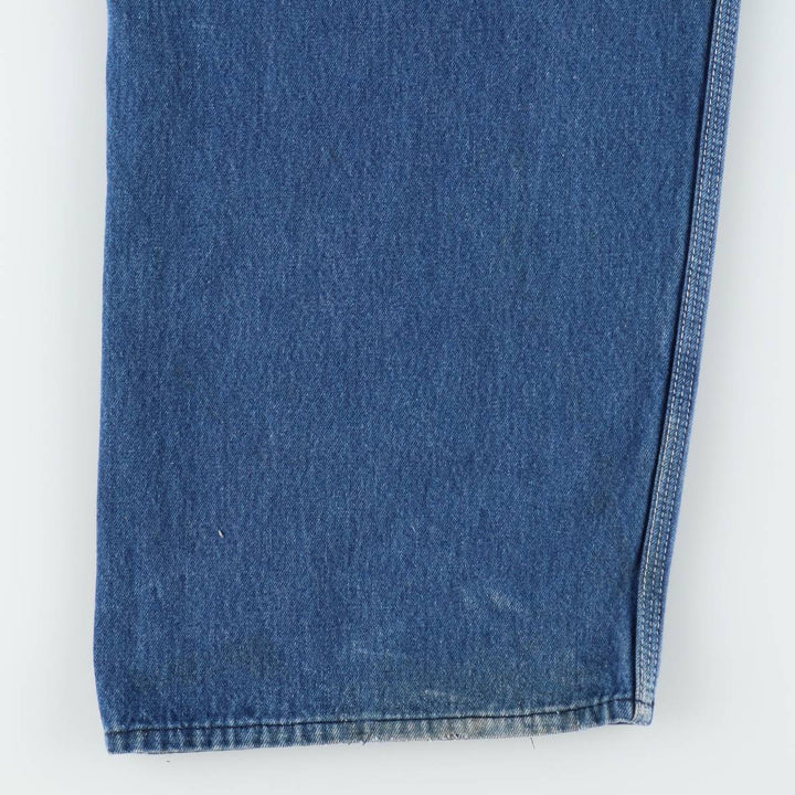 Carhartt Big Size Denim Overalls for Men (equivalent to W42) unclear blue type Vintage Second Hand