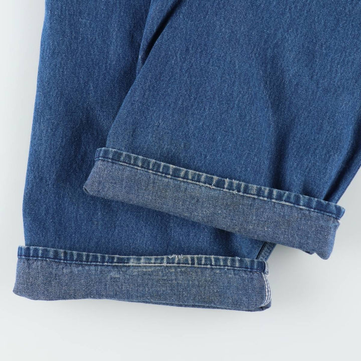 Carhartt Big Size Denim Overalls for Men (equivalent to W42) unclear blue type Vintage Second Hand