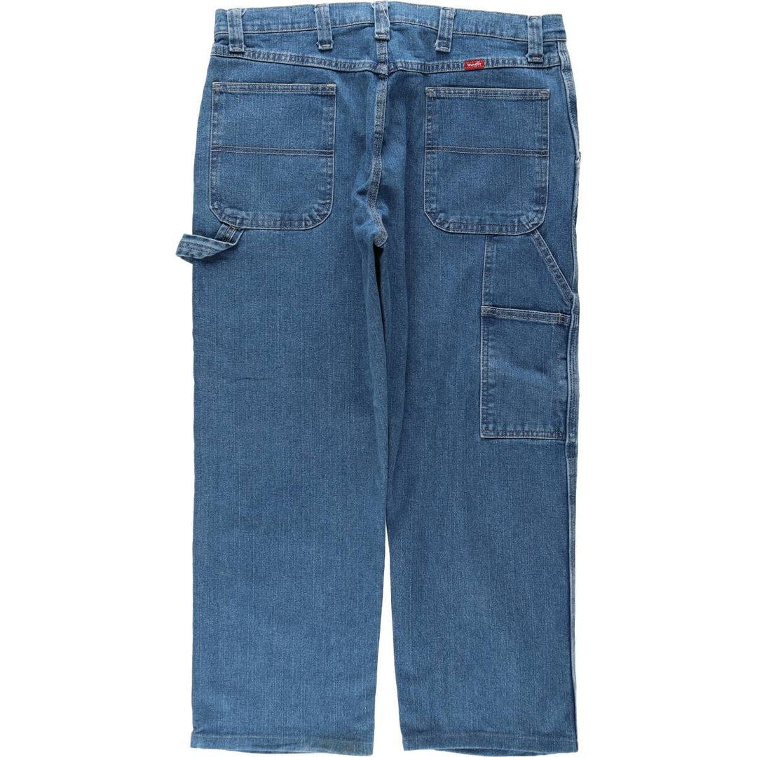 00'S Wrangler Denim Painter Pants Men's W37 cotton blue type Vintage Second Hand
