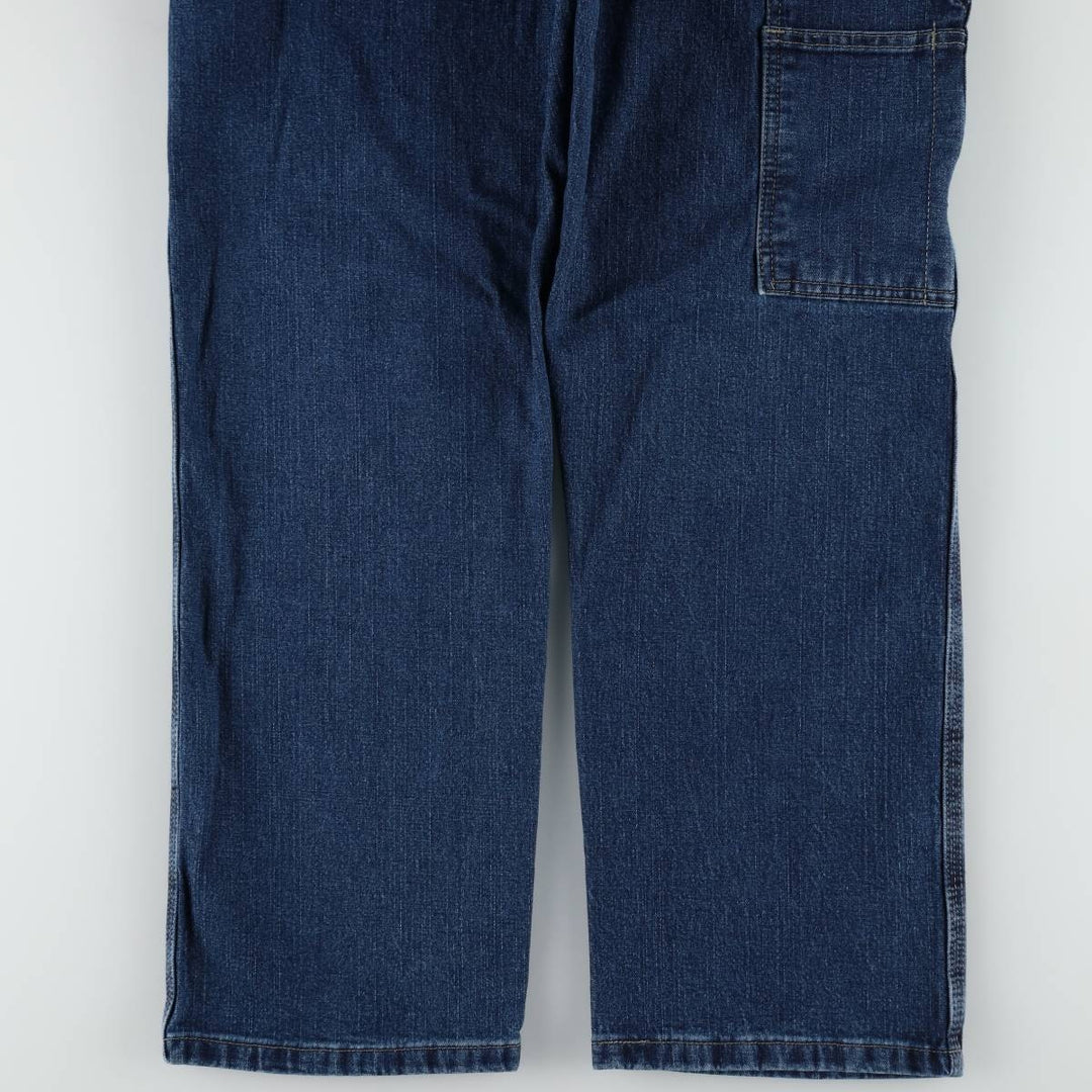 00'S Wrangler Denim Painter Pants Men's W34 cotton blue type Vintage Second Hand
