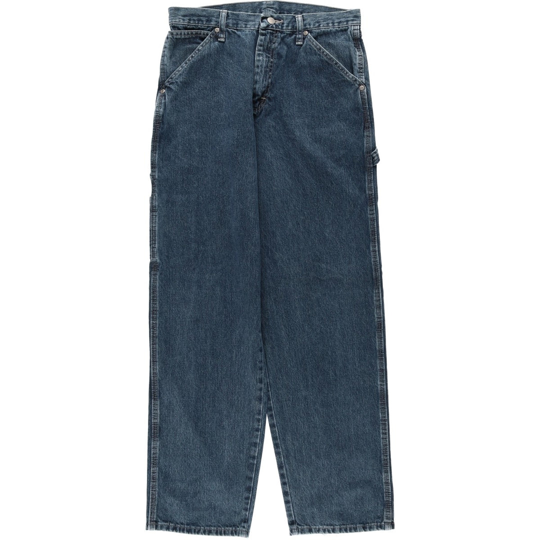 90s-00'S Wrangler denim painter pants, made in Mexico, men's size W30 equivalent, vintage. cotton blue type Vintage Second Hand