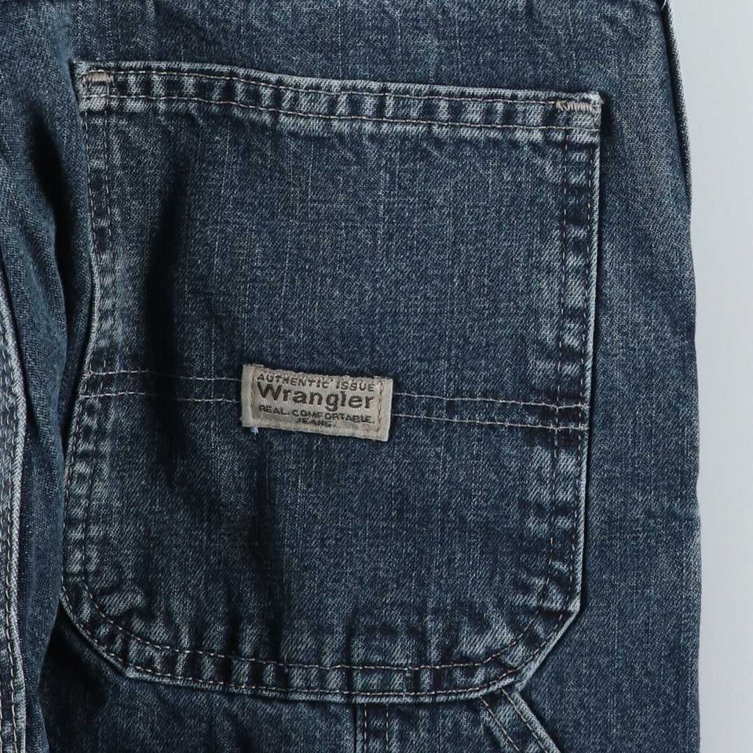 90s-00'S Wrangler denim painter pants, made in Mexico, men's size W30 equivalent, vintage. cotton blue type Vintage Second Hand